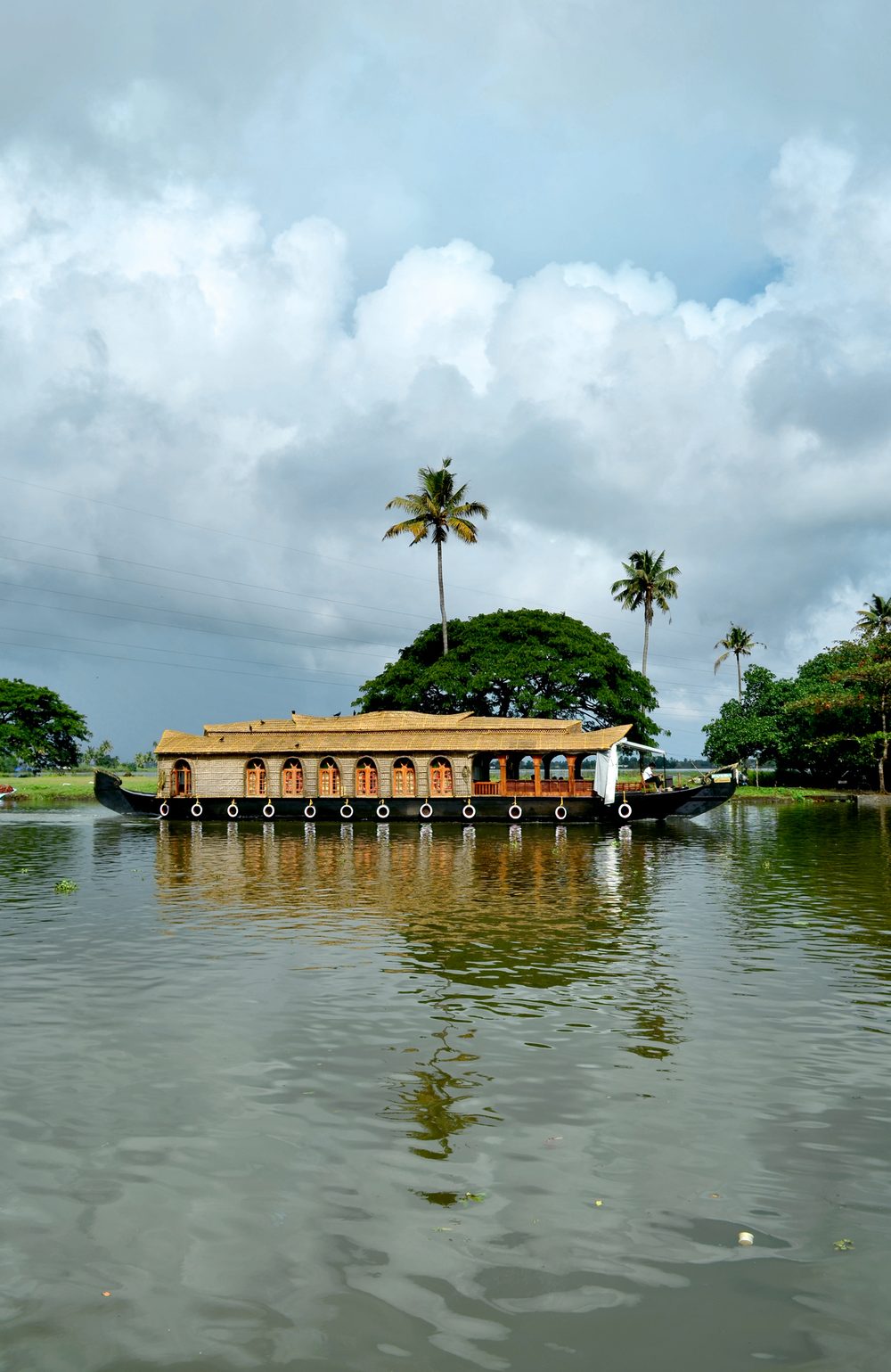 Houseboat on Kerala backwaters
